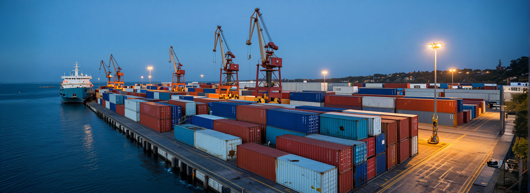 Доставка грузов из Китая в белую